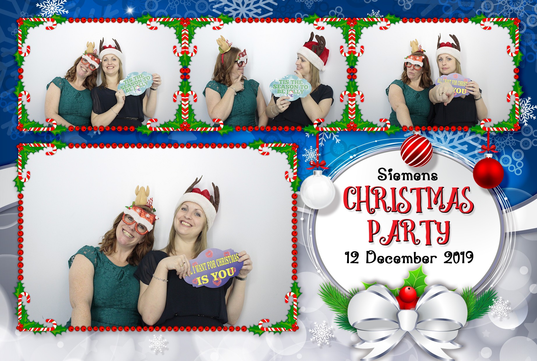 Siemens Christmas Party | View more photos from the event at gallery.myphotoboothexperience.co.uk/u/MyPhotoBoothExperienceLtd/Siemens-Christmas-Party-0